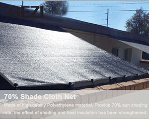 Black Shade Cloth